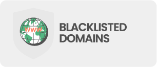 Imunify360: avoids blacklisted domains