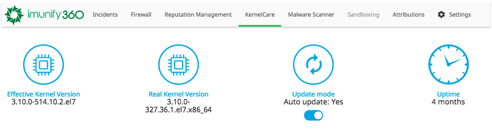 Imunify360-kernelcare