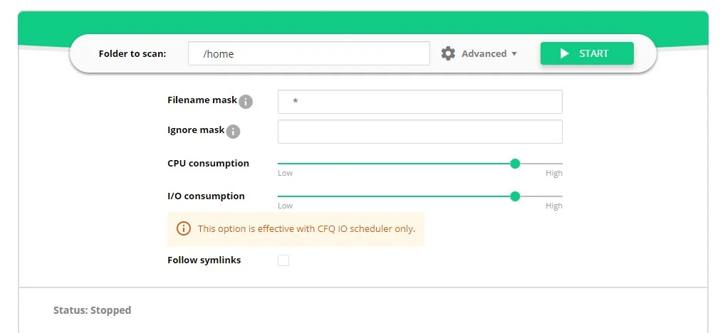 Imunify360-malware-folder